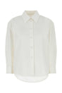 JIL SANDER Elegant White Poplin Shirt for Women - Perfect for Every Occasion