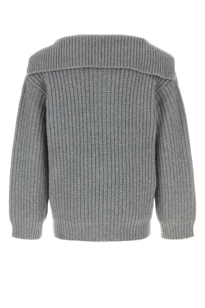 VALENTINO GARAVANI Luxurious Cashmere Sweater for Men - Grey