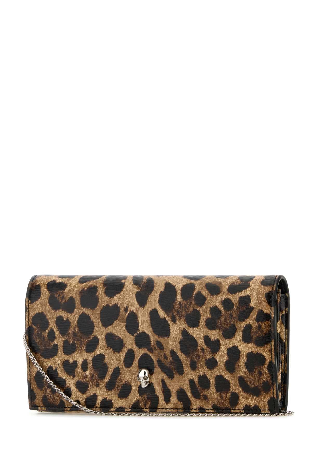 ALEXANDER MCQUEEN Stylish Printed Leather Wallet (20.5 x 12 x 3 cm)