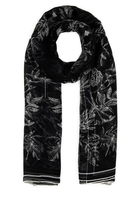 ALEXANDER MCQUEEN Silk Foulard Scarf - 138 cm x 138 cm