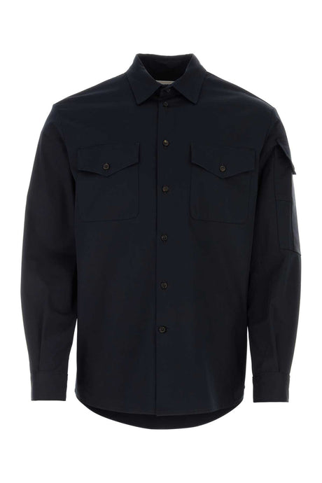 ALEXANDER MCQUEEN Midnight Oxford Shirt for Men