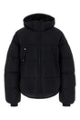 Y3 YAMAMOTO Stylish Black Nylon Down Jacket for Men