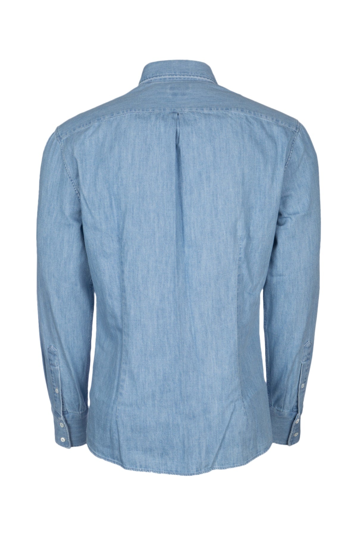 BRUNELLO CUCINELLI Classic Denim Shirt for Men - Timeless Style