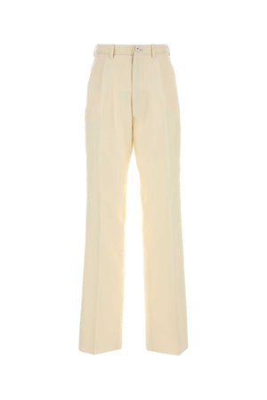 MAISON MARGIELA Cream Mohair Blend Pants