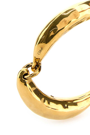 CHLOE Antiqued Gold Metal Bracelet