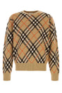 BURBERRY Embroidered Stretch Wool Blend Sweater for Men