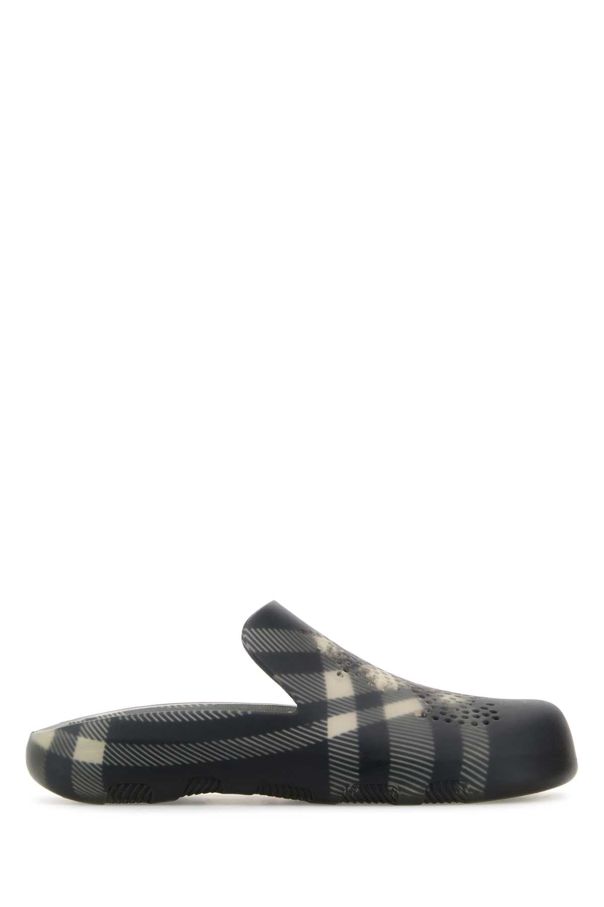 BURBERRY Stylish Printed Rubber Stingray Slippers