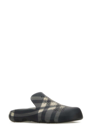 BURBERRY Stylish Printed Rubber Stingray Slippers