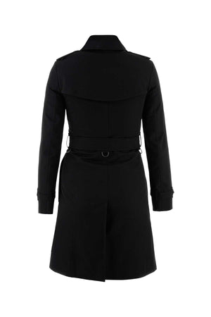 BURBERRY Sophisticated Black Cotton Trench Coat for Women