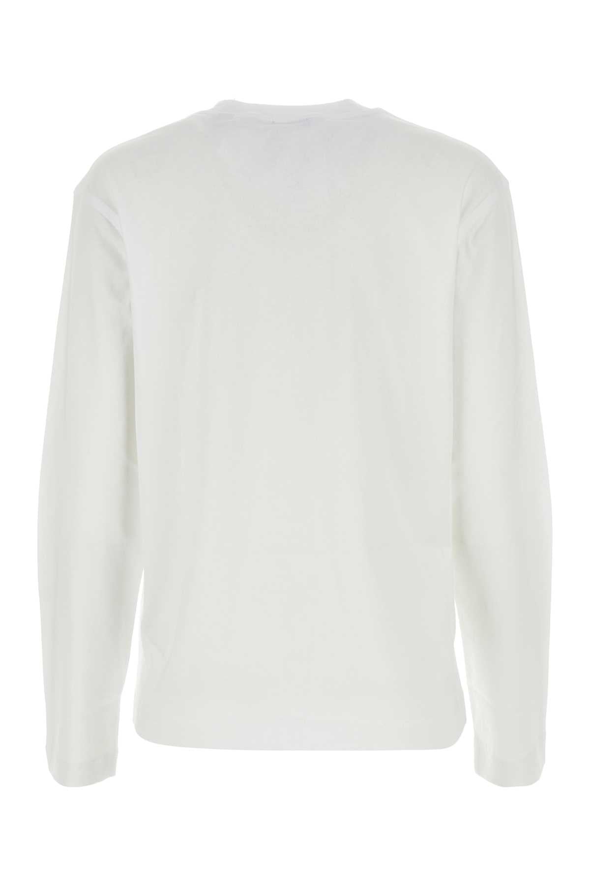 BURBERRY Essential White Cotton T-Shirt for Women