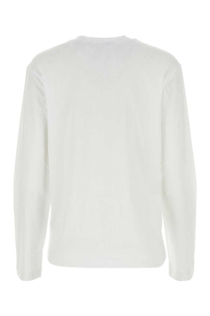 BURBERRY Essential White Cotton T-Shirt for Women