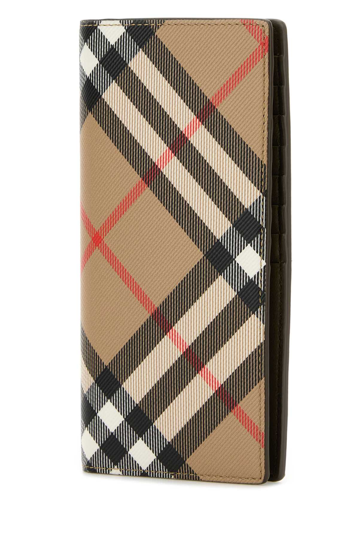 BURBERRY Stylish Printed Canvas Wallet (9.4 cm x 19 cm x 2 cm)