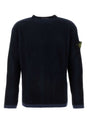 STONE ISLAND Classic Navy Wool Sweater for Men