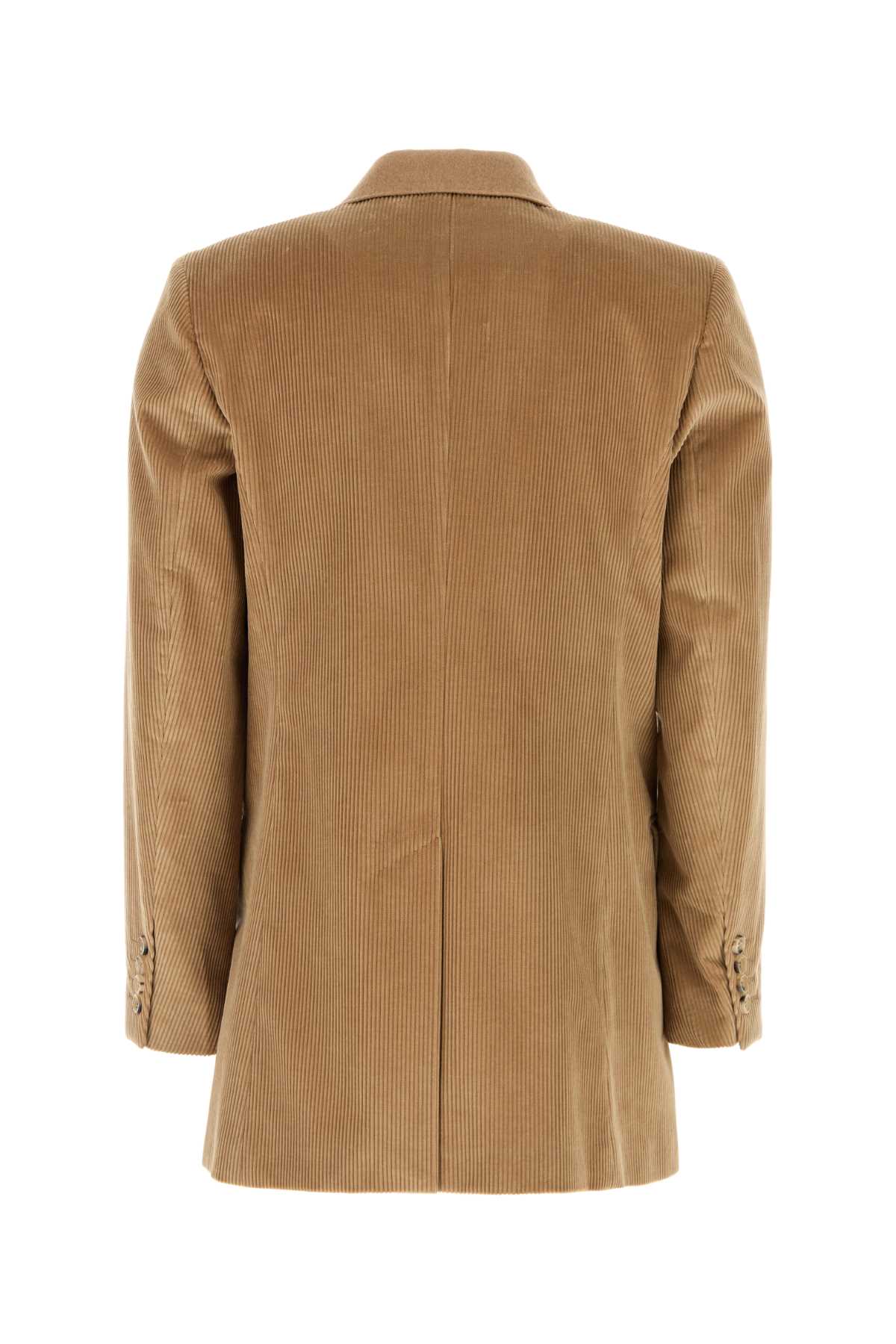 MAX MARA Camel Corduroy Blazer