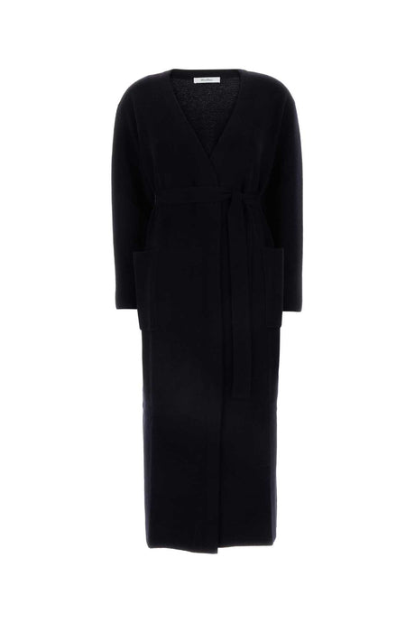 MAX MARA Midnight Blue Wool Blend Cardigan for Women