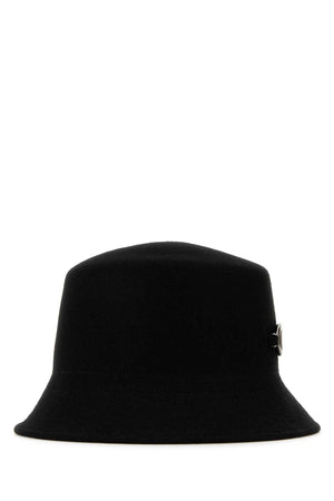 VALENTINO GARAVANI Chic Black Felt Bucket Hat for Women