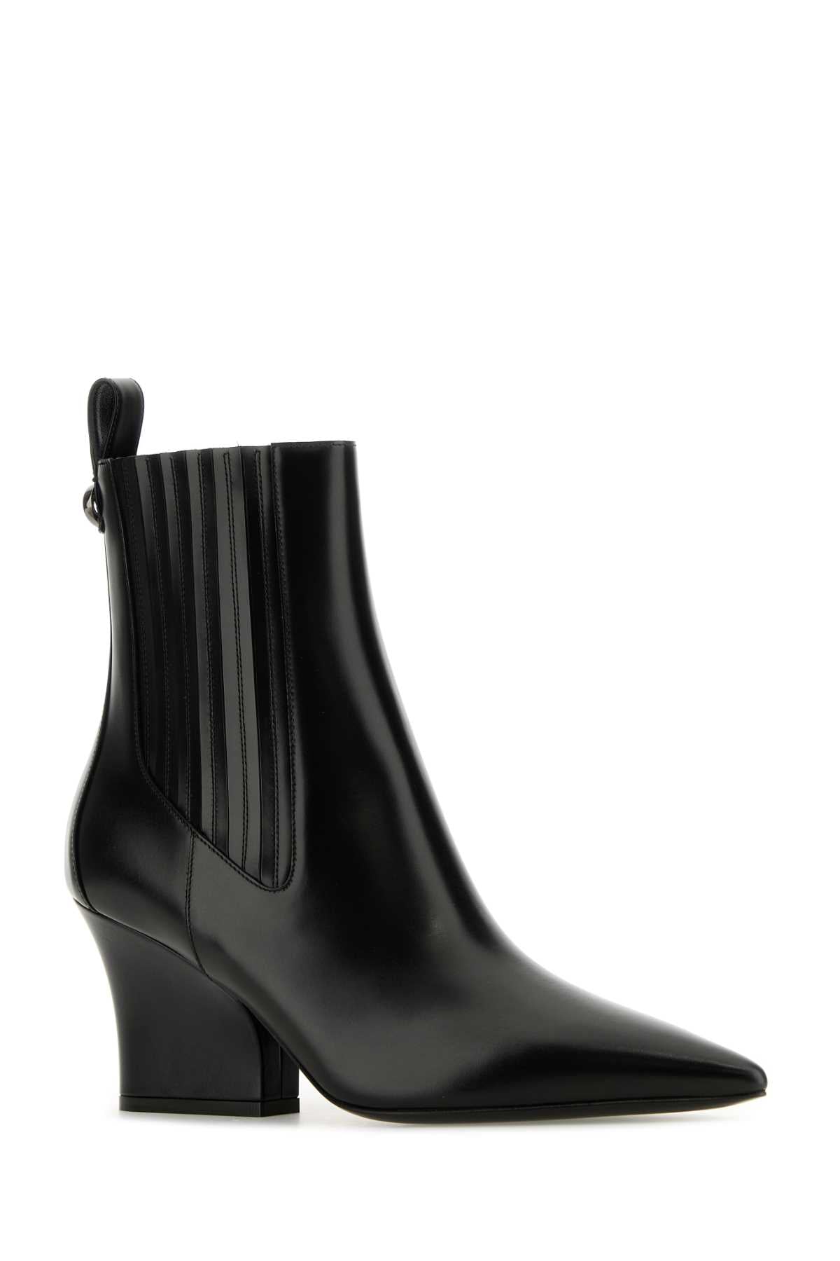 VALENTINO GARAVANI VLogo Lockette Mini Ankle Boots with 7 cm Heel