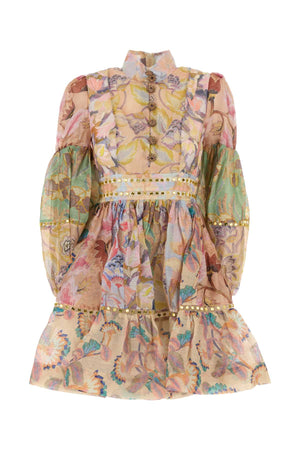 ZIMMERMANN Illustration Mirror Mini Dress