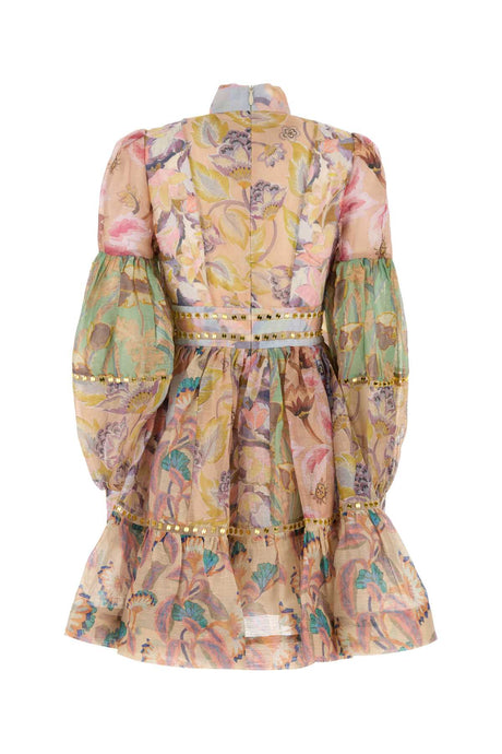 ZIMMERMANN Illustration Mirror Mini Dress