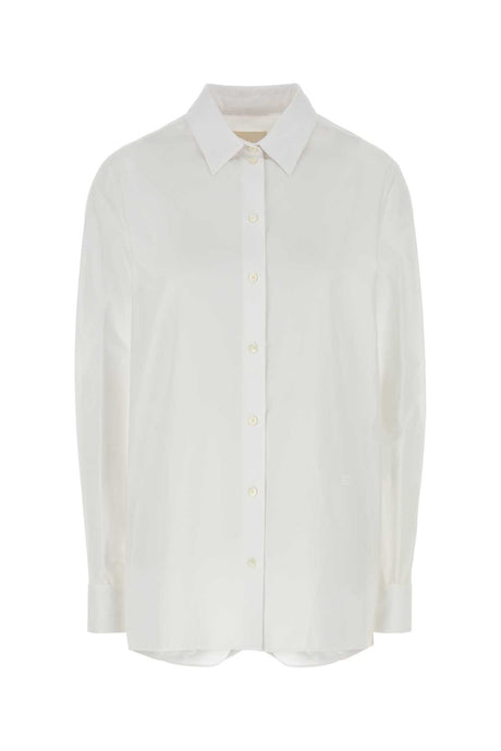 GIVENCHY Classic White Poplin Shirt for Women