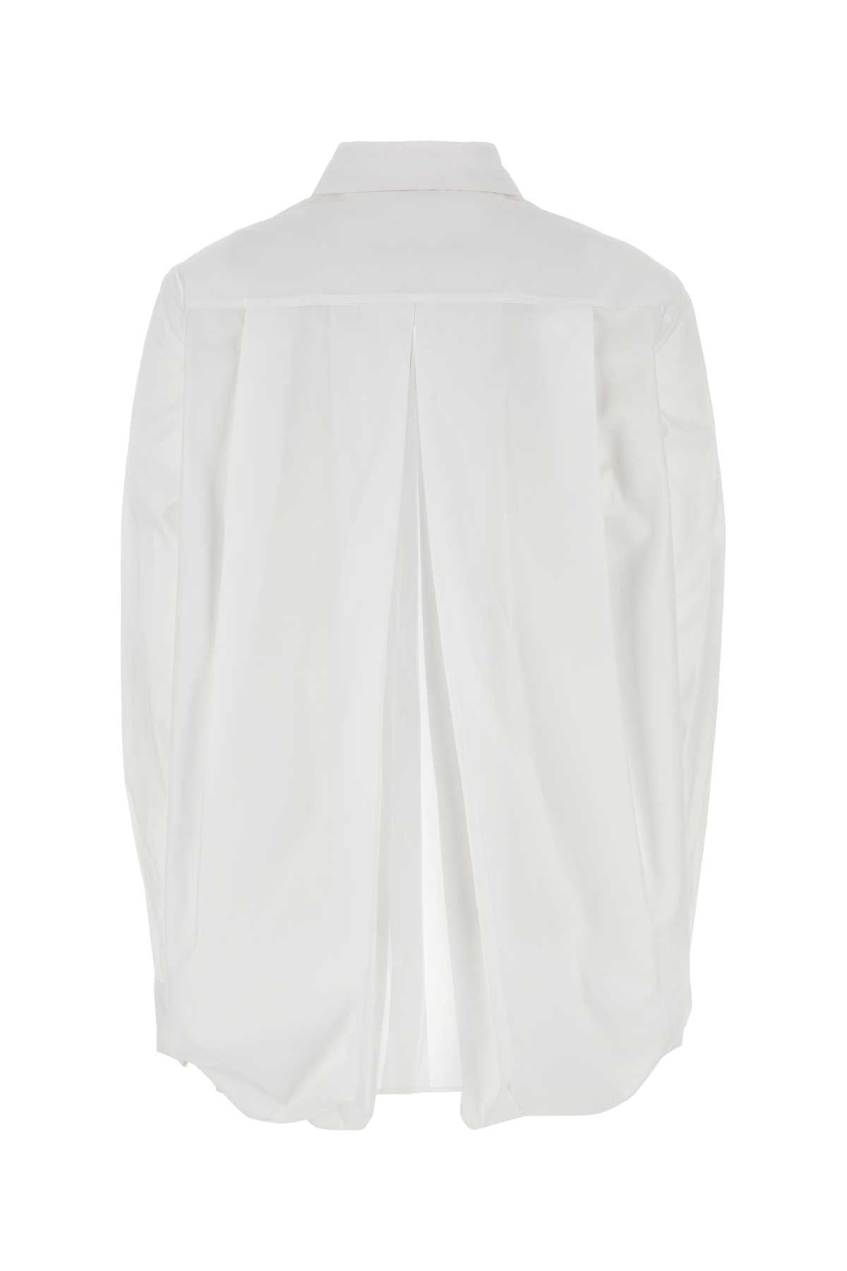 GIVENCHY Classic White Poplin Shirt for Women