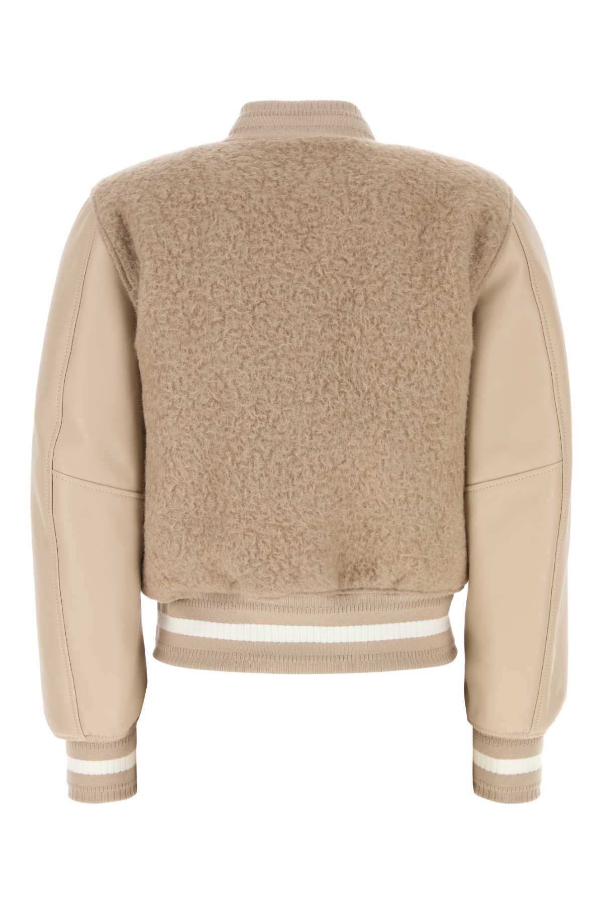 GIVENCHY Alpaca Blend Bomber Jacket