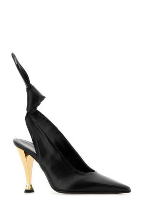 GIVENCHY Stylish Black Nappa Leather Pumps with High Heel (9.5 cm)