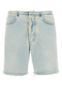 GIVENCHY Light Blue Denim Bermuda Shorts