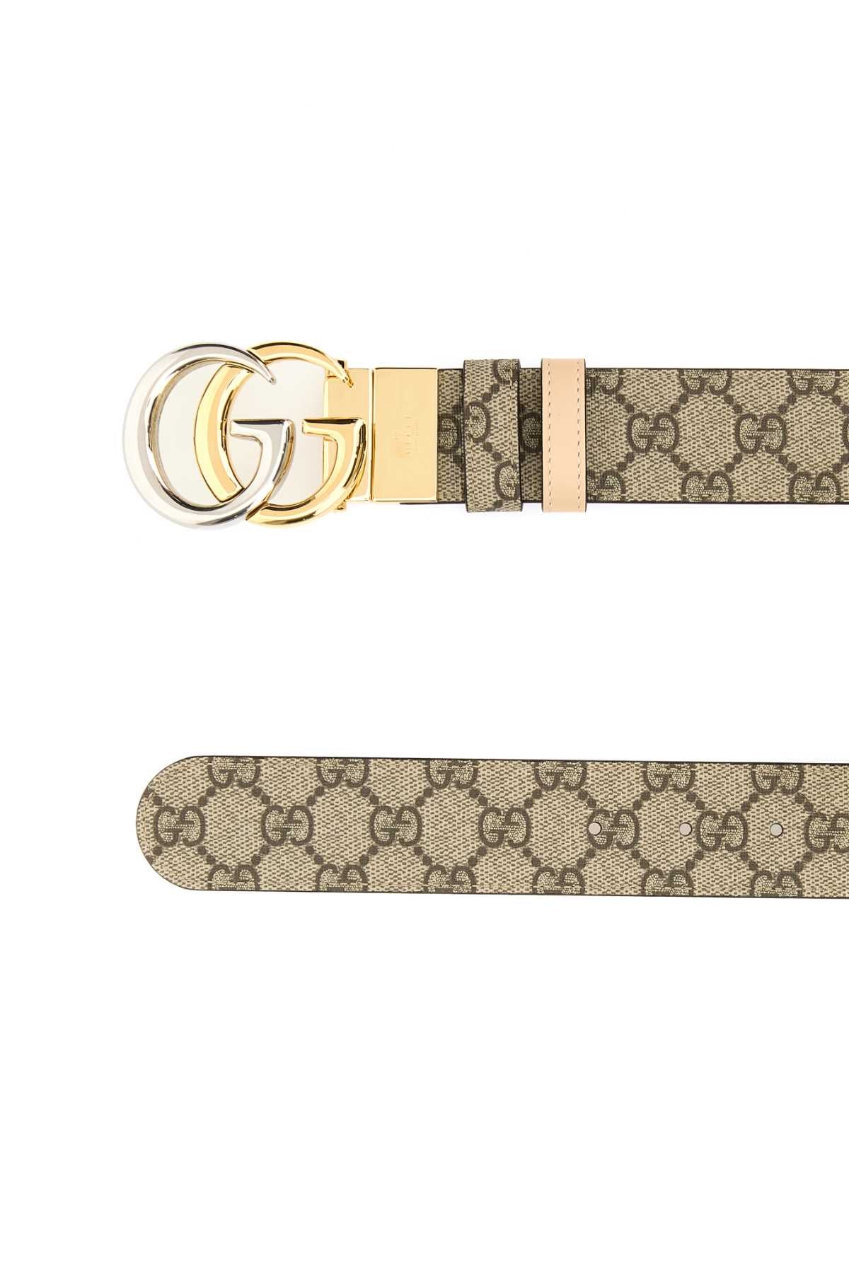 GUCCI Reversible Fabric Belt - Height 4 cm