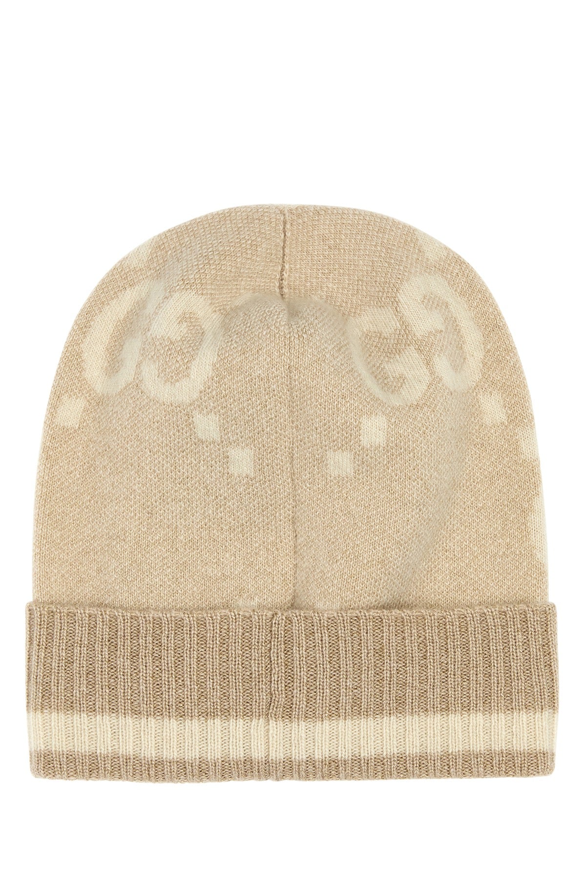 GUCCI Embroidered Cashmere Blend Beanie Hat