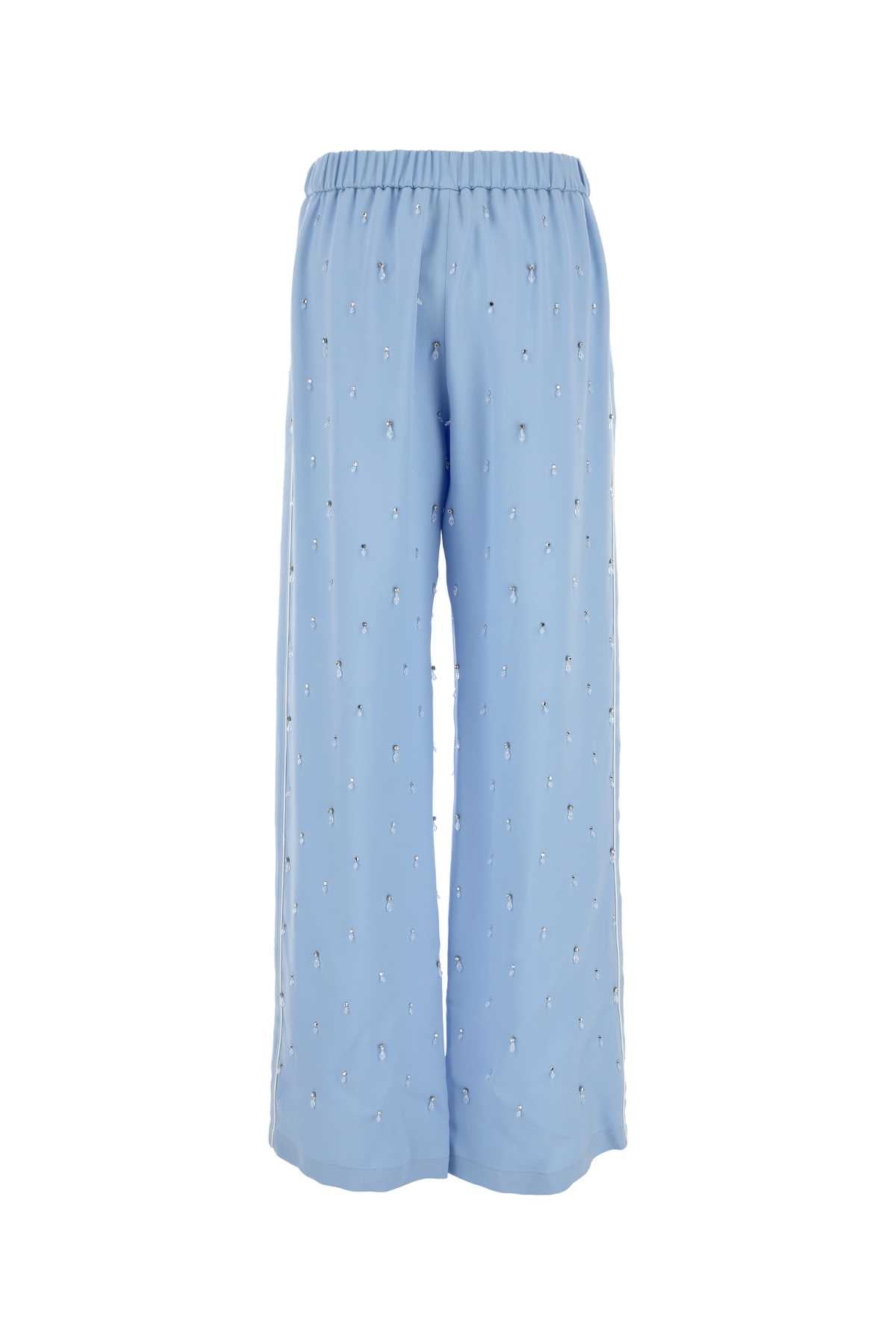 GUCCI Wide-Leg Crepe Pants for Women - Spring 2024 Collection