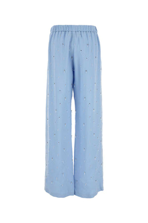 GUCCI Wide-Leg Crepe Pants for Women - Spring 2024 Collection