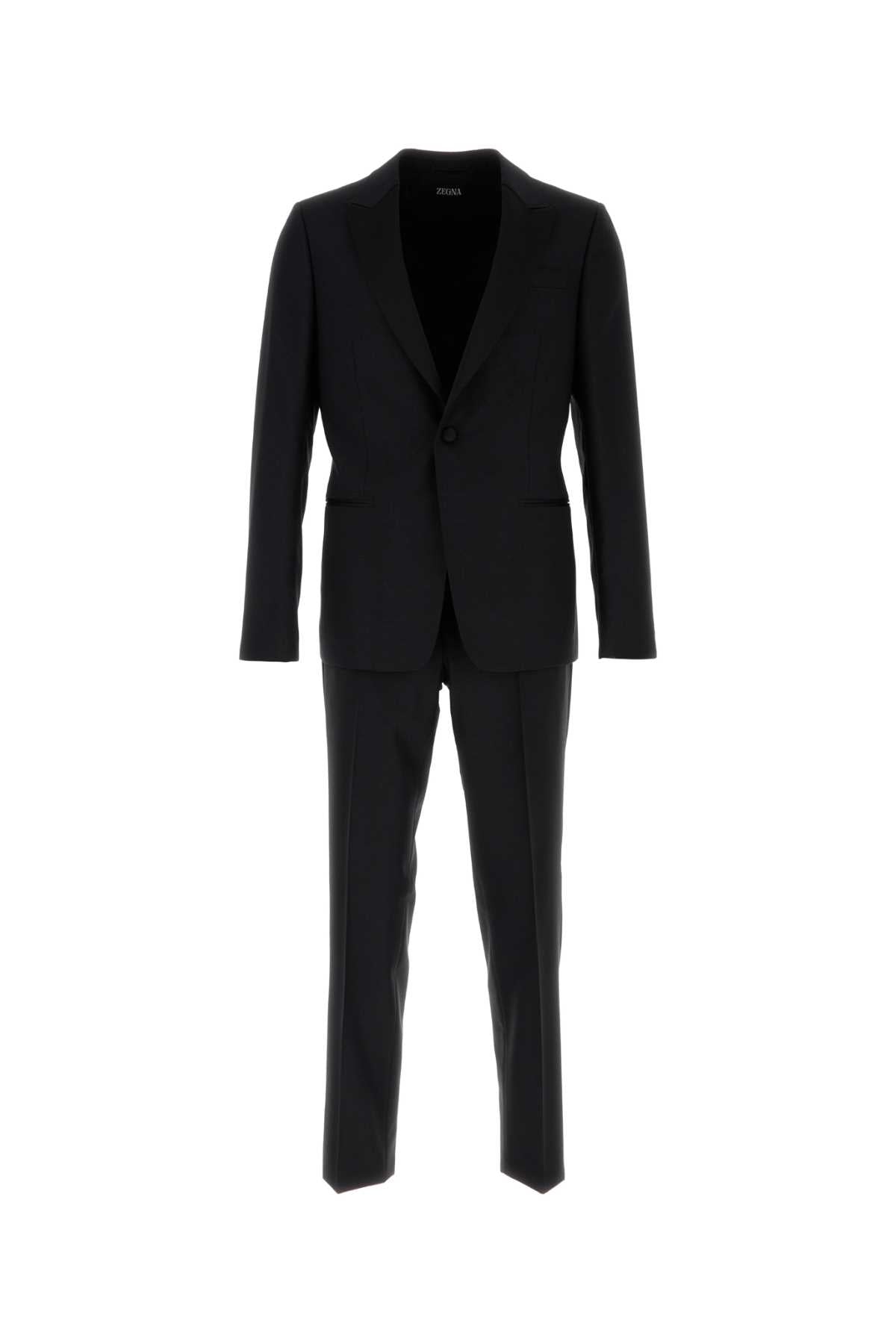 ZEGNA Midnight Blue Wool Suit for Men