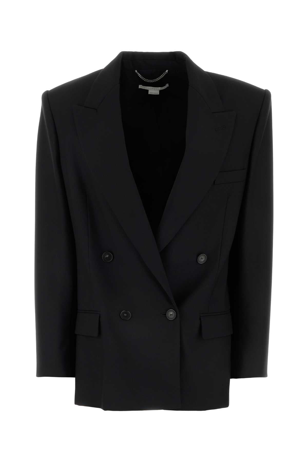 STELLA McCARTNEY Chic Black Wool Blazer for Women