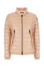 MONCLER GRENOBLE Light Pink Stretch Nylon Down Jacket