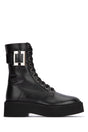 ROGER VIVIER High Metal Lace-Up Boot