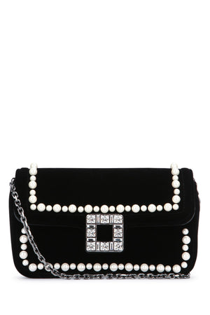 ROGER VIVIER Mini Pearl-Embellished Handbag