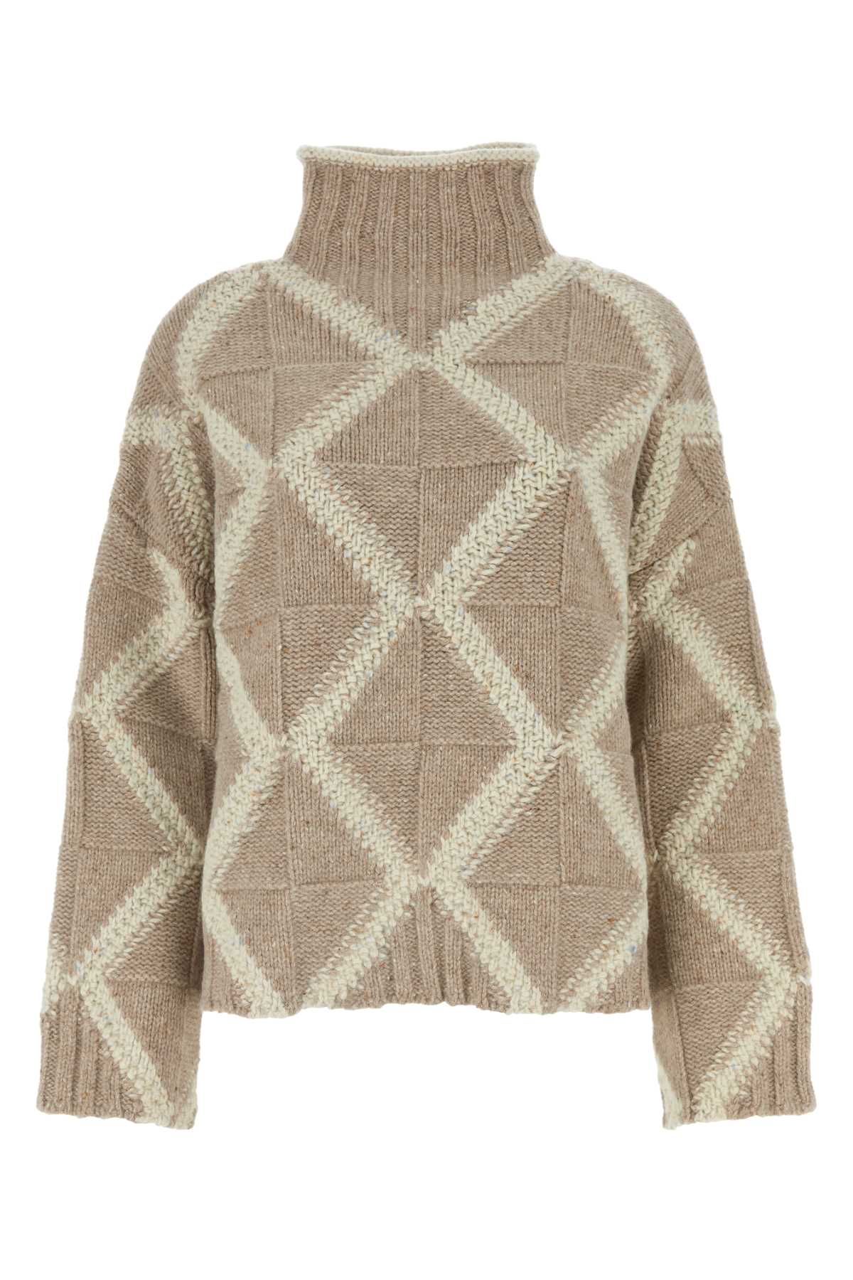 BOTTEGA VENETA Embroidered Wool Sweater for Women