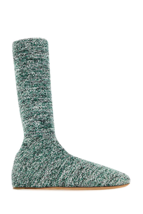 BOTTEGA VENETA Multicolor Wool Blend Ankle Boots