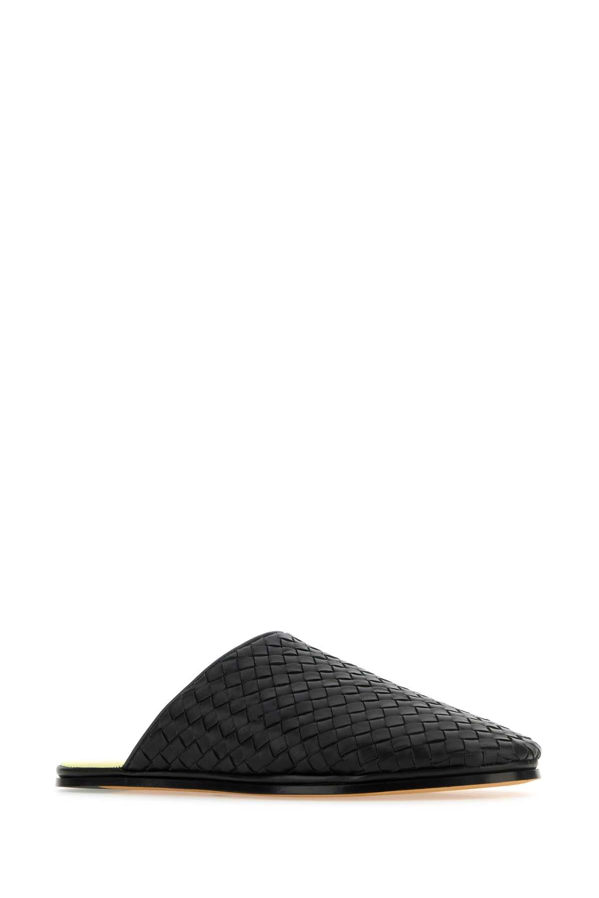 BOTTEGA VENETA Luxurious Nappa Leather Slippers for Men