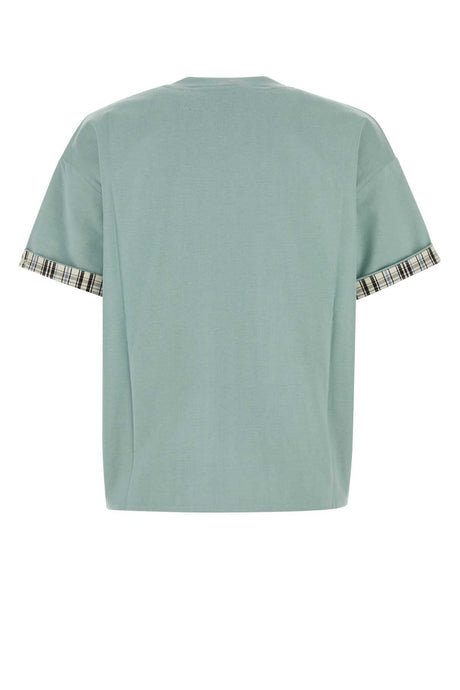 BOTTEGA VENETA Cotton T-Shirt for Women - Light Blue