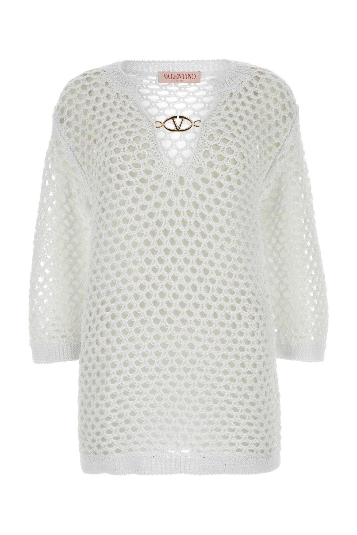 VALENTINO GARAVANI Chic Mesh Escape Top for Women