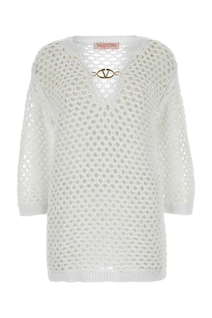 VALENTINO GARAVANI Chic Mesh Escape Top for Women