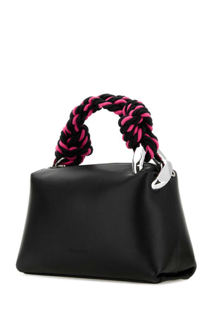 JW ANDERSON Mini Black Leather Corner Handbag