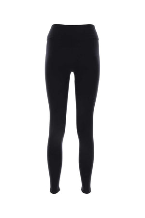 BALENCIAGA Essential Black Stretch Nylon Leggings