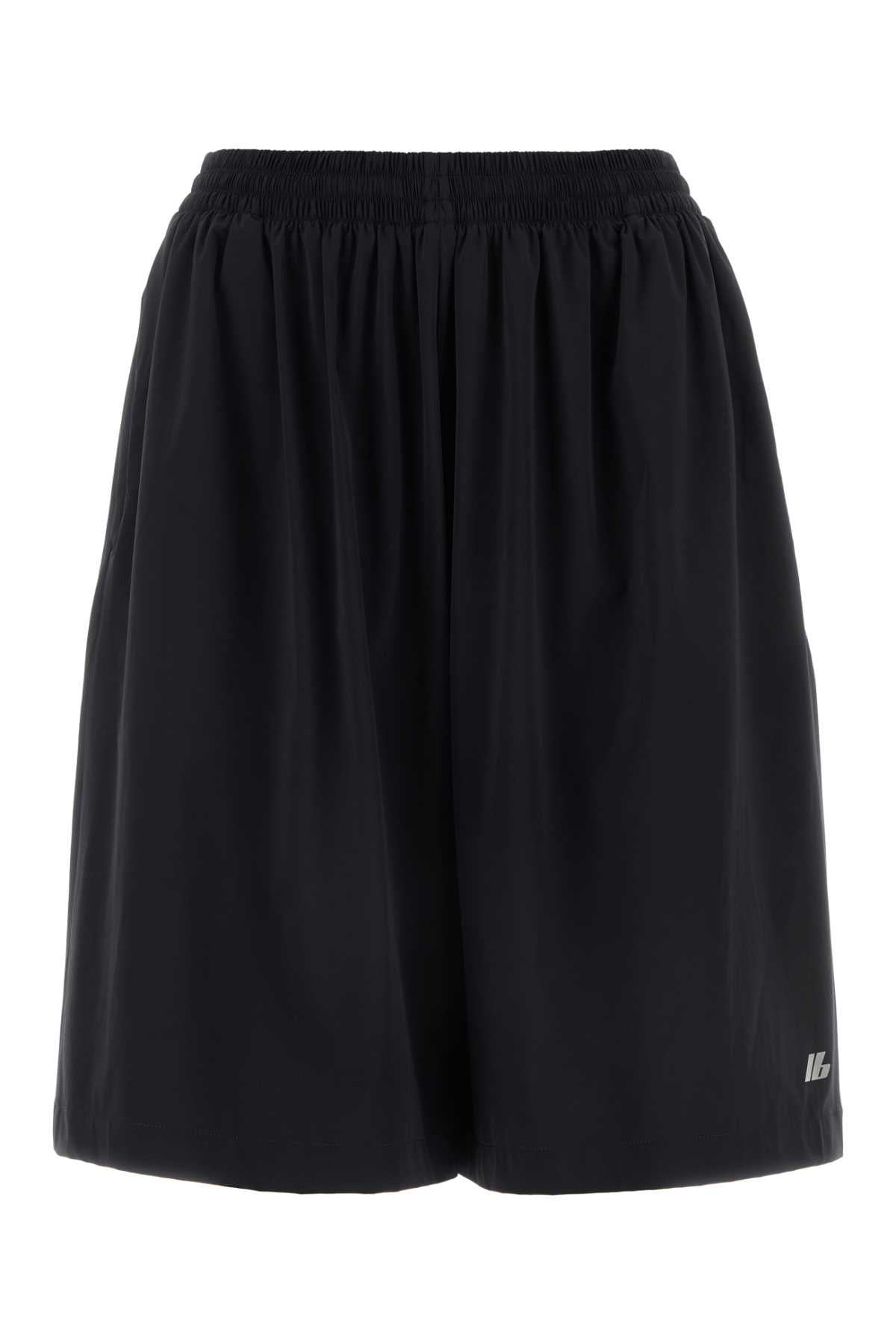 BALENCIAGA Mini Stretch Nylon Bermuda Shorts for Women