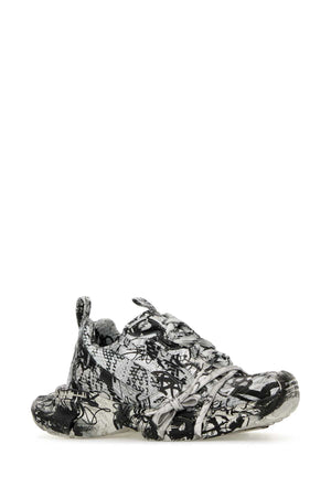 BALENCIAGA Printed Mesh and Rubber 3XL Sneakers for Women