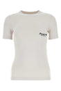 BALENCIAGA Chalk Cotton T-Shirt for Women