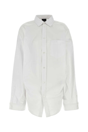 BALENCIAGA Oversized Poplin Shirt for Women