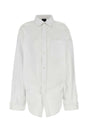 BALENCIAGA Oversized Poplin Shirt for Women